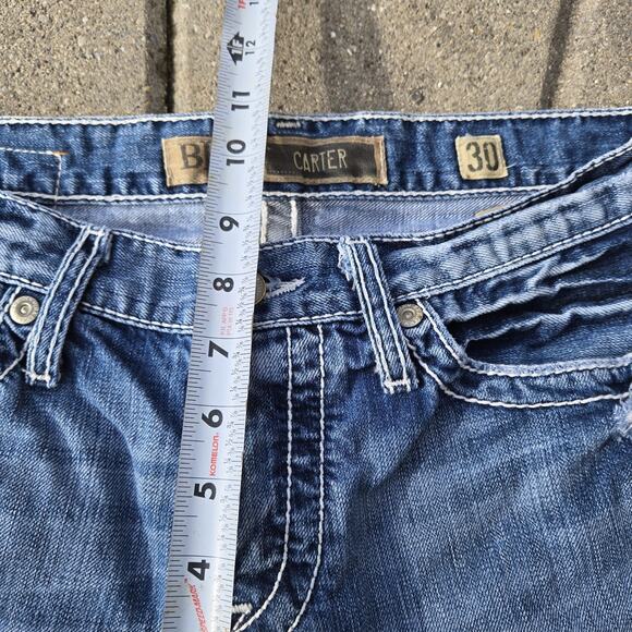 BKE Carter Jeans Mens 30x30 Button Fly Denim Pants Casual - Picture 9 of 10